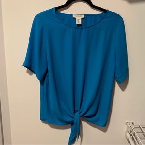 Rachel Zoe Blouse Blue Size Medium